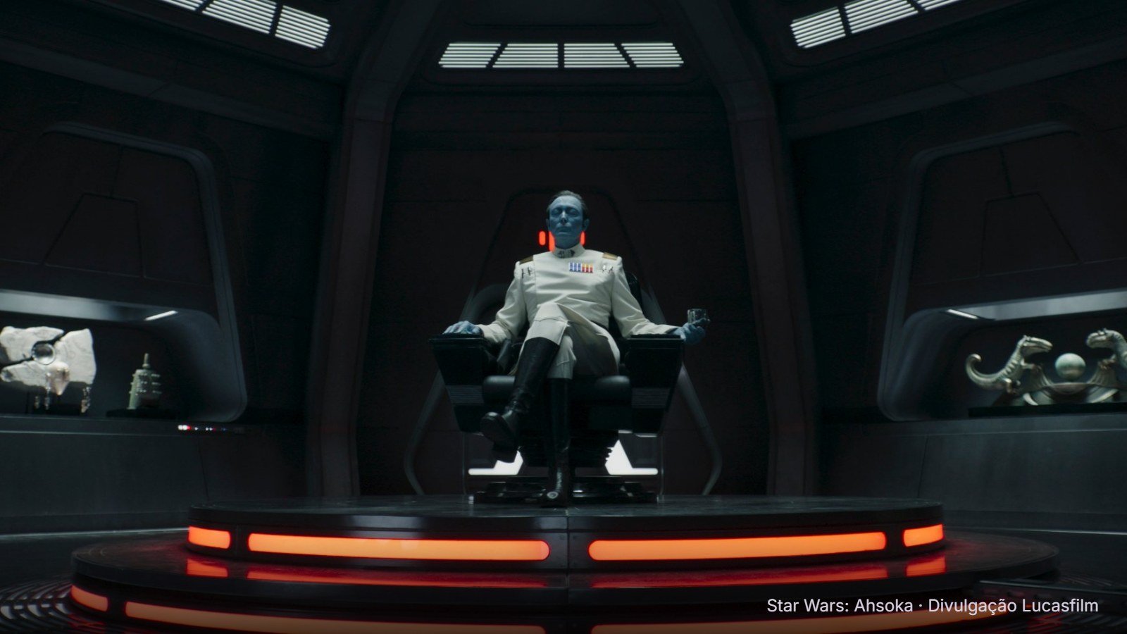 Ahsoka 2ª temporada: o Grande Almirante Thrawn na ponte de comando