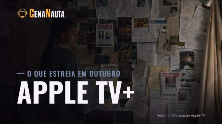O que estreia em outubro de 2026 no Apple TV+: cena da série Noturno