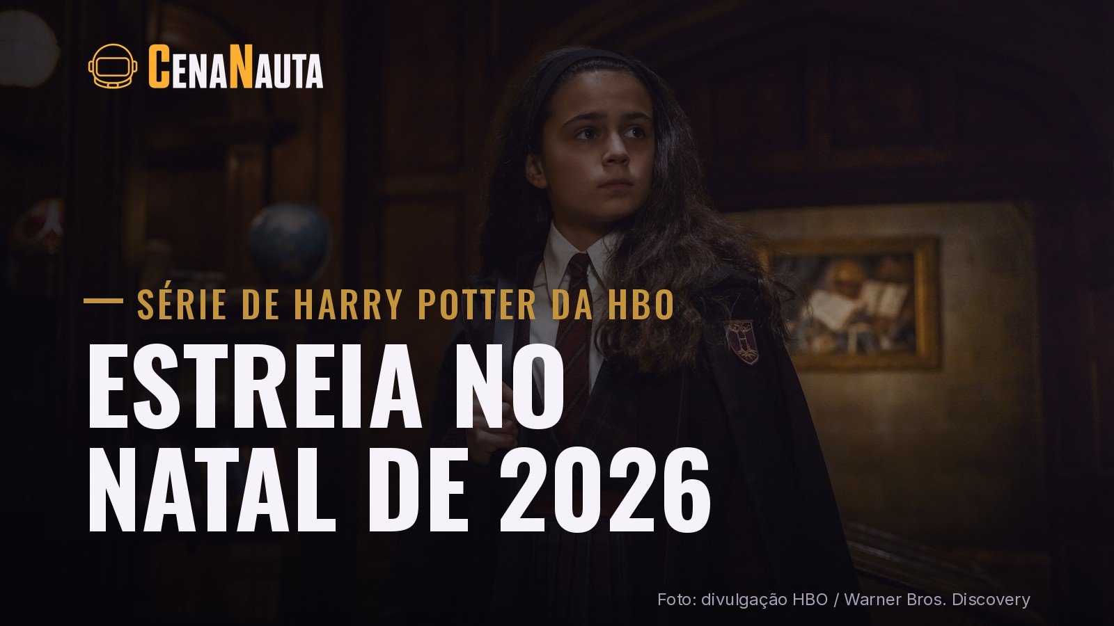 Série de Harry Potter da HBO estreia no Natal de 2026