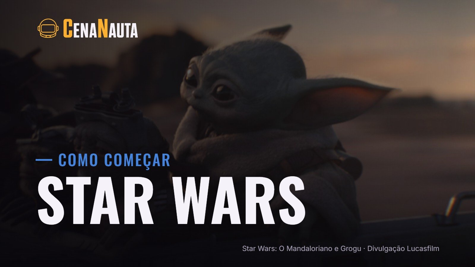 Como começar Star Wars: Grogu em cena de O Mandaloriano e Grogu