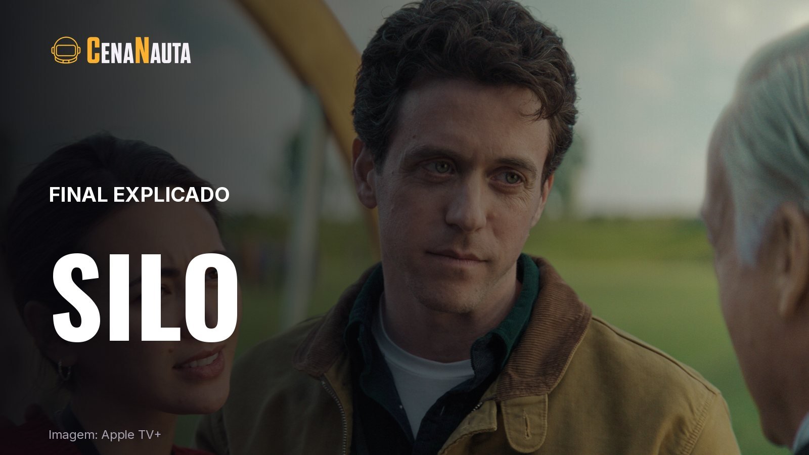Capa do artigo do Cenanauta sobre final de silo explicado quem e troy