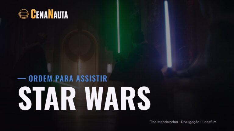 Ordem para assistir Star Wars: sabres de luz em cena de The Mandalorian