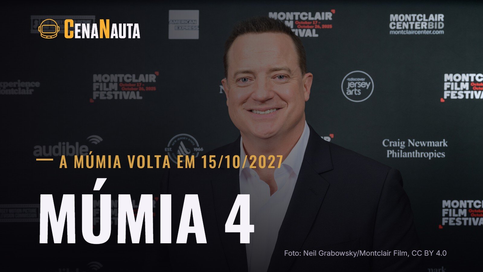 A Múmia 4: Brendan Fraser, que volta como Rick O'Connell