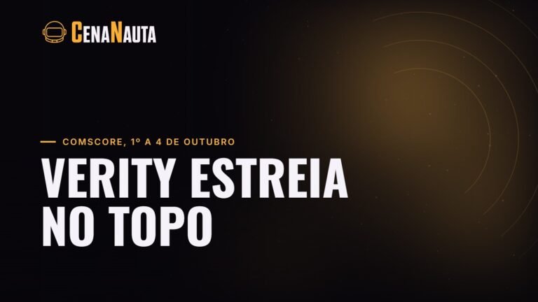 Bilheteria brasileira de 1º a 4 de outubro: Verity estreia no topo