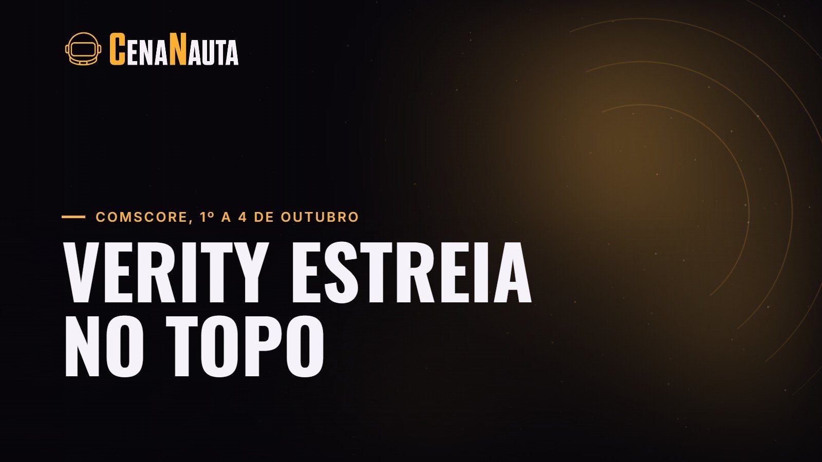 Bilheteria brasileira de 1º a 4 de outubro: Verity estreia no topo