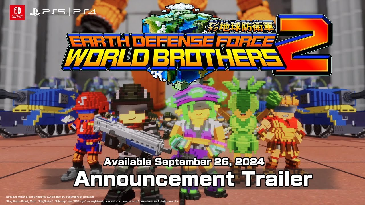 Trailer oficial de Earth Defense Force: World Brothers 2