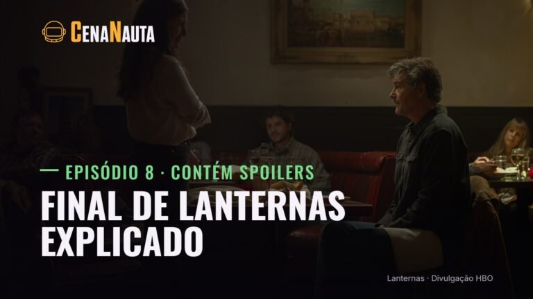 Kelly Macdonald e Kyle Chandler no episódio 8 de Lanternas