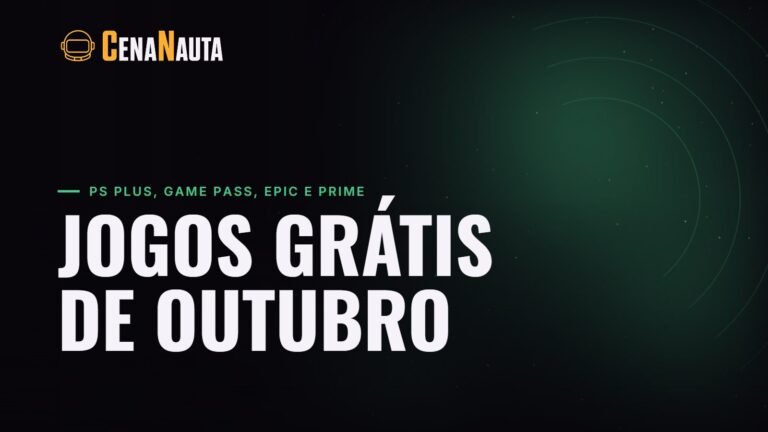 Jogos grátis de outubro de 2026 na PS Plus, Game Pass, Epic e Prime
