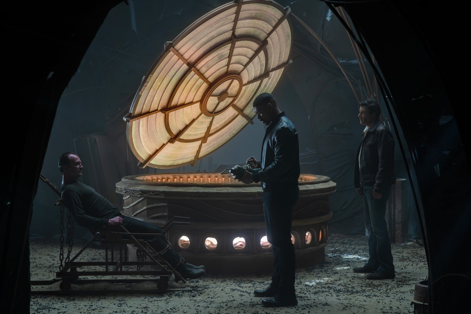 Ulrich Thomsen como Sinestro no final de Lanternas
