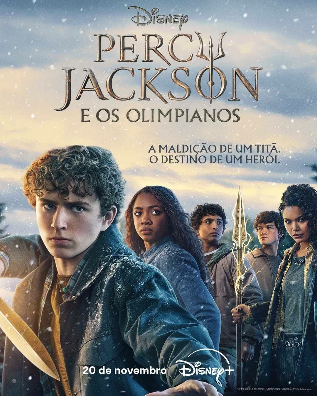 Percy Jackson na Netflix e no Disney+: pôster da terceira temporada