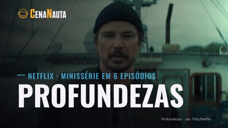 Josh Hartnett como Calvin Penney num barco de pesca em Profundezas