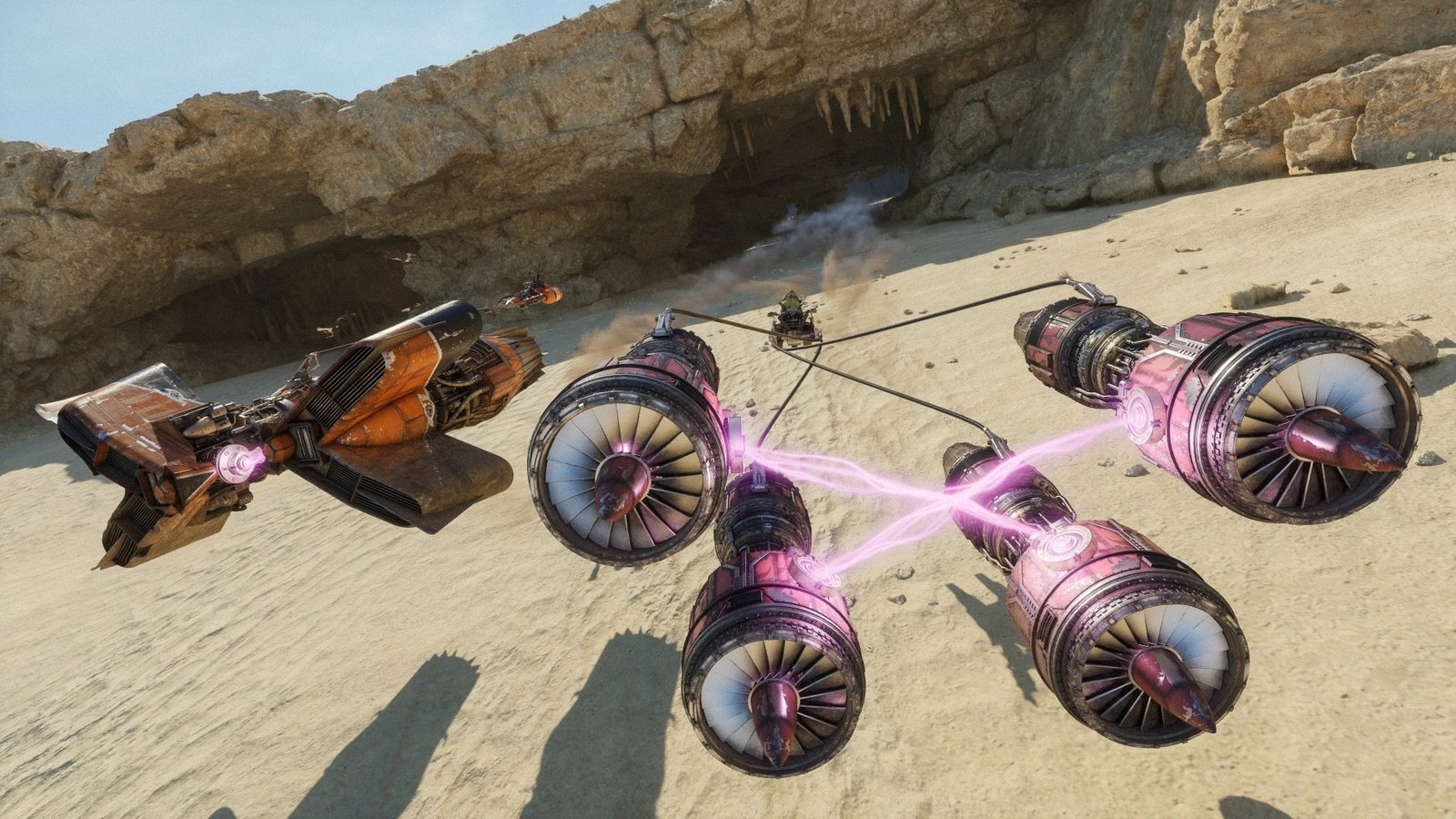 Podracers em Star Wars: Galactic Racer