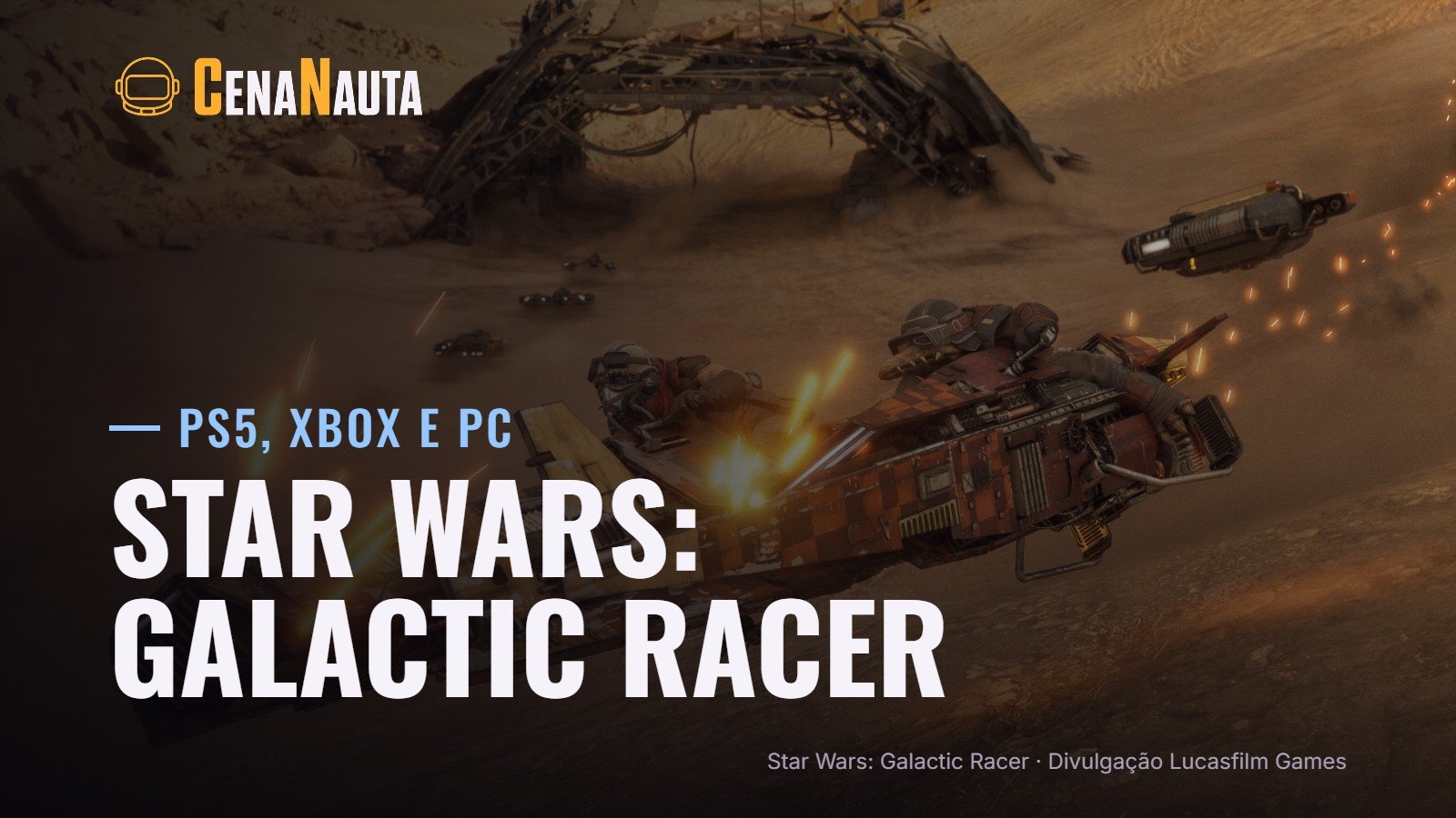 Star Wars: Galactic Racer, lançado em 6 de outubro